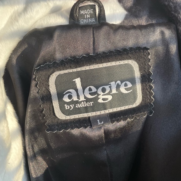 VINTAGE COWPRINT DEADSTOCK LEATHER BLAZER - Picture 4 of 4